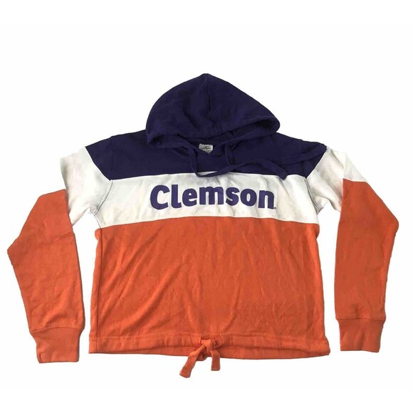 Clemson Tigers University Pullover Hoodie Women’s Large NWT - Picture 1 of 15